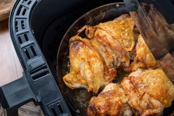 Cuisse de poulet au Airfryer