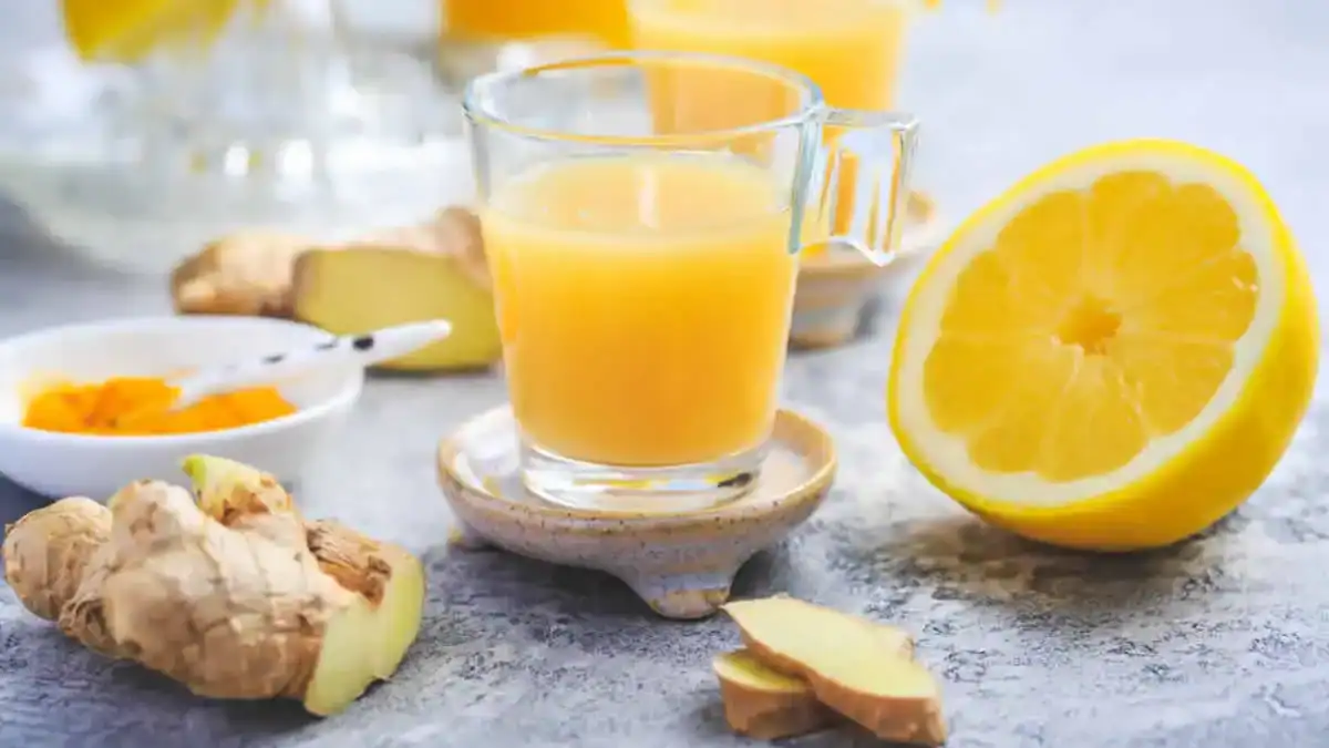 Shot gingembre orange au Thermomix