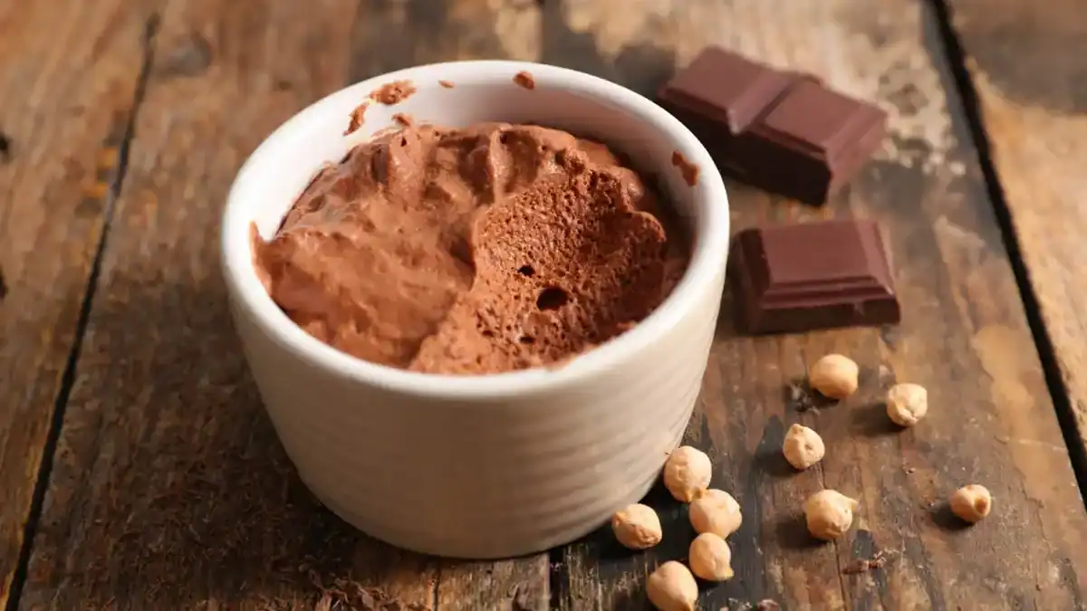 Mousse au Chocolat Vegan au Thermomix