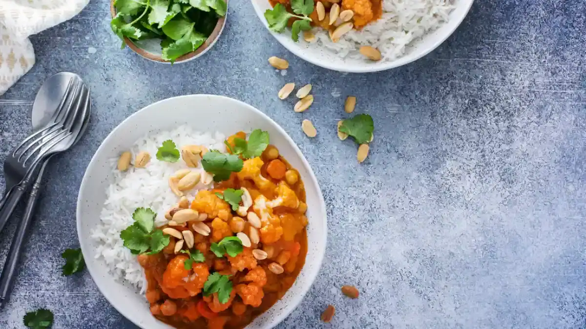 Curry de Butternut, Pois Chiches et Lentilles au Thermomix