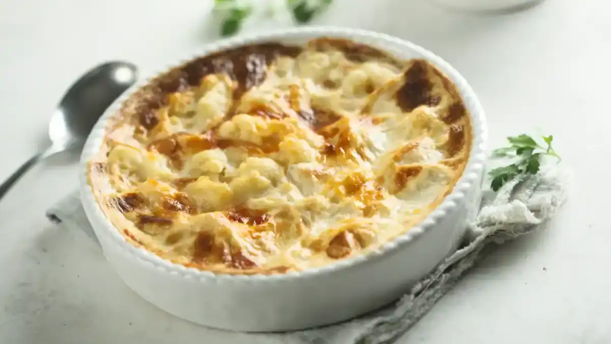 Gratin de chou-fleur et pommes de terre