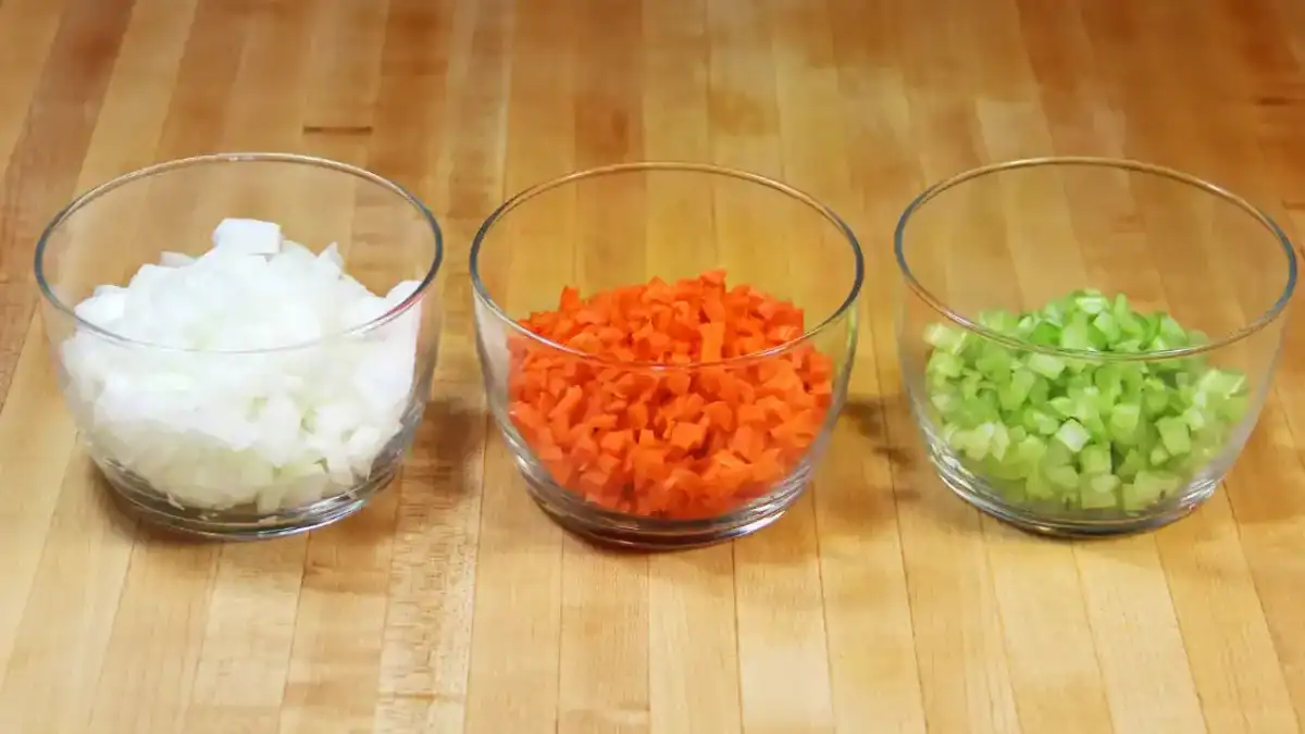 Mirepoix au Thermomix