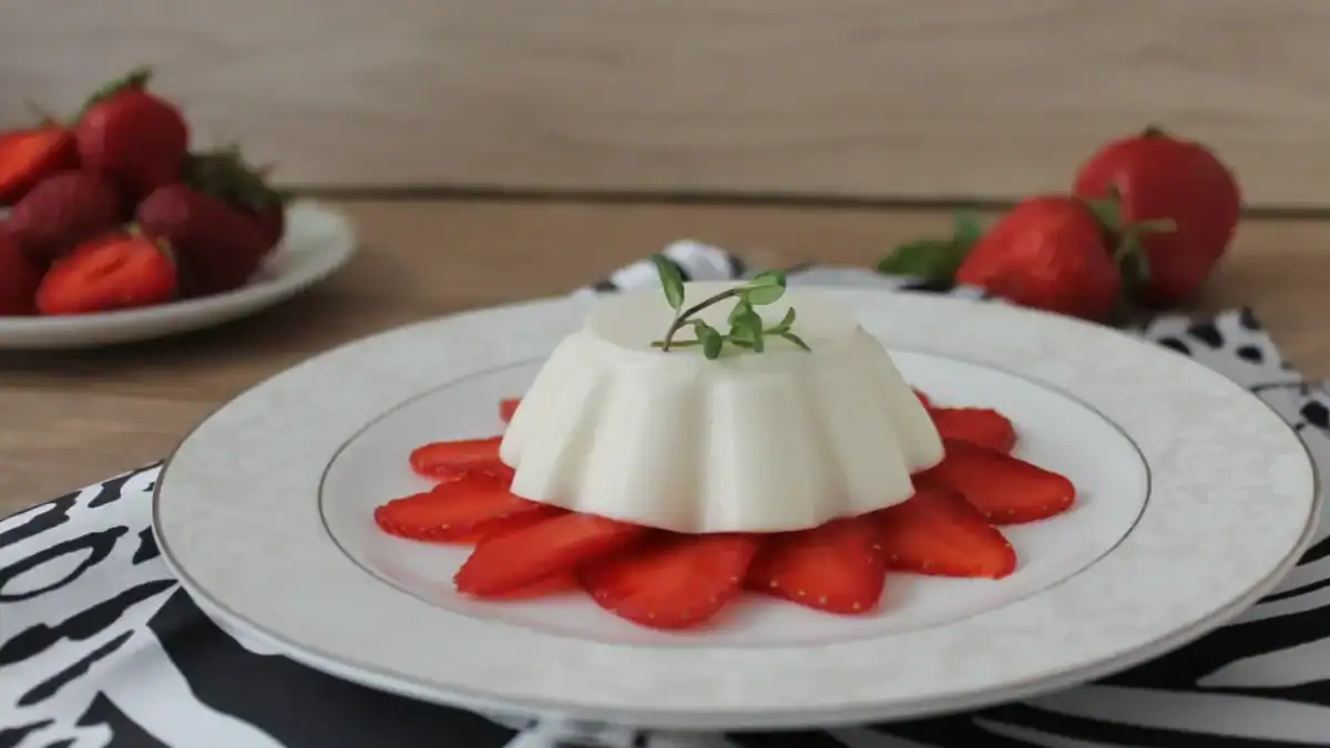 Blanc-manger à la vanille au Thermomix