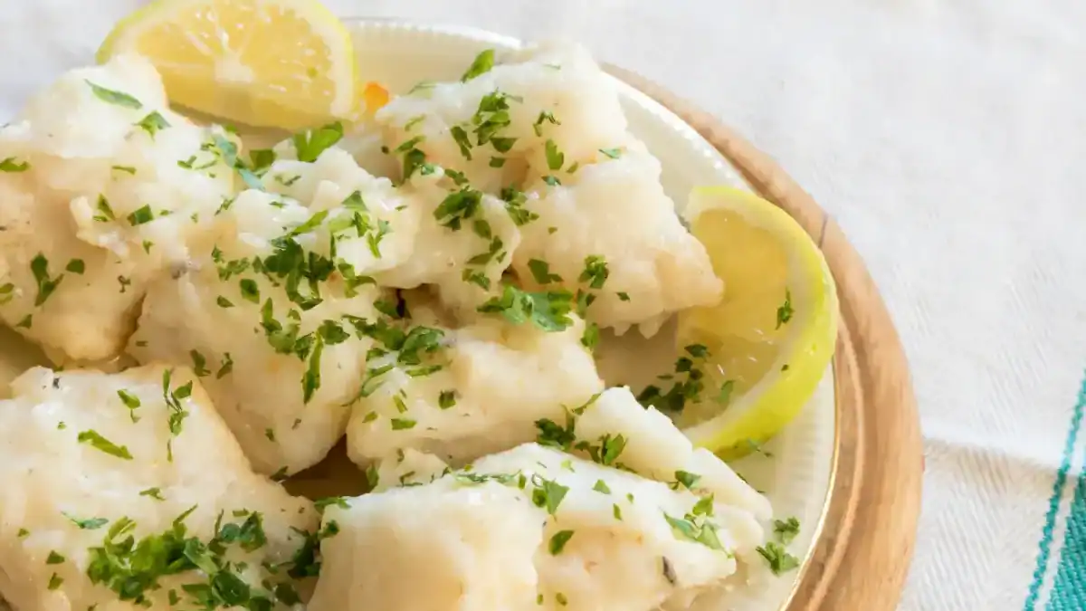 Filets de cabillauds et sa sauce de persil au Thermomix