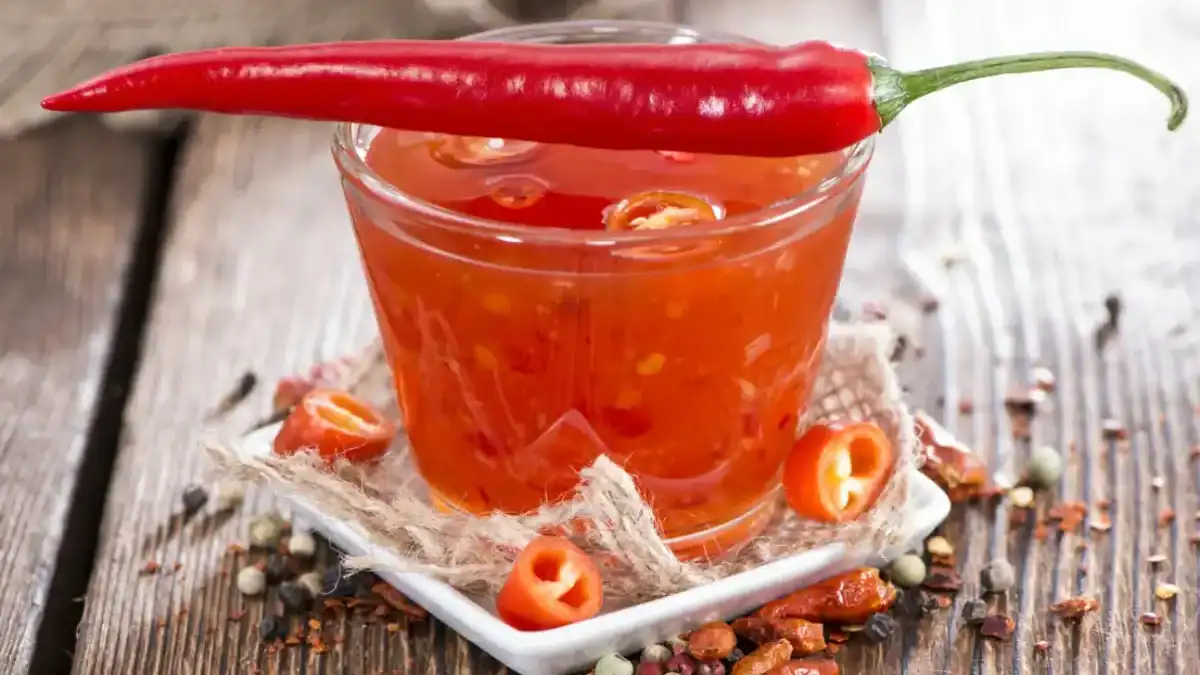 Sauce chili sucrée au Thermomix