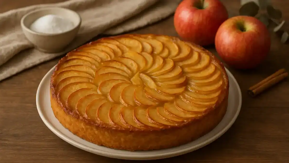 Tarte aux pommes sans pâte au Thermomix