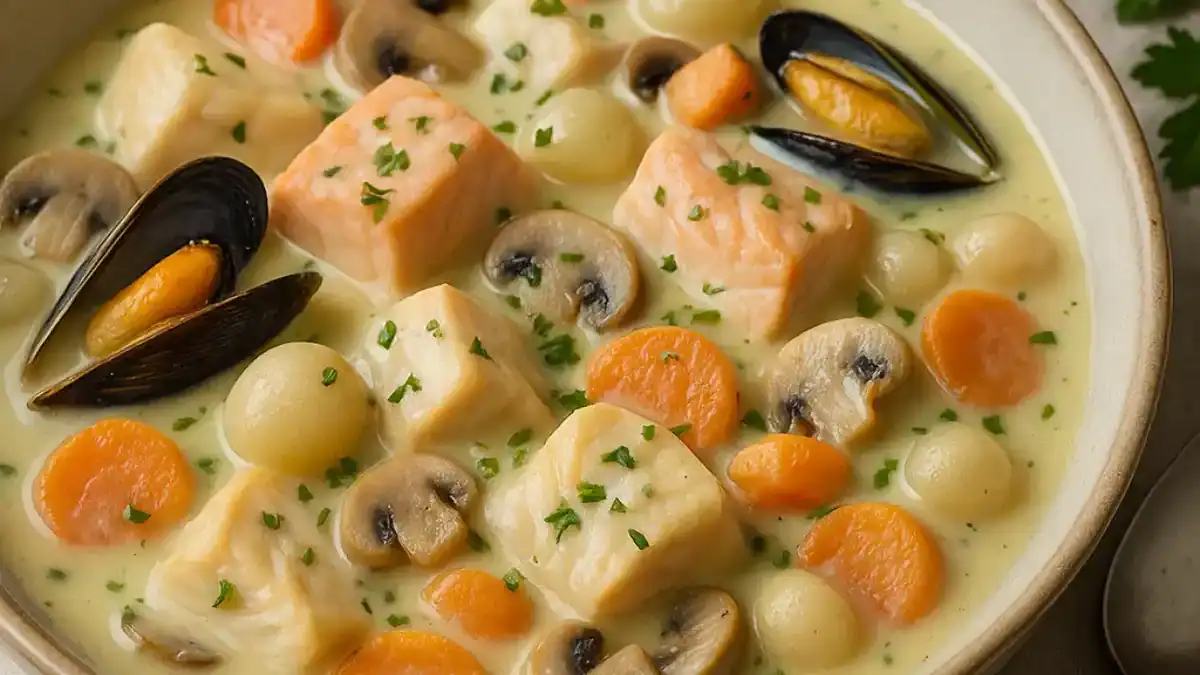Blanquette de la mer au Thermomix
