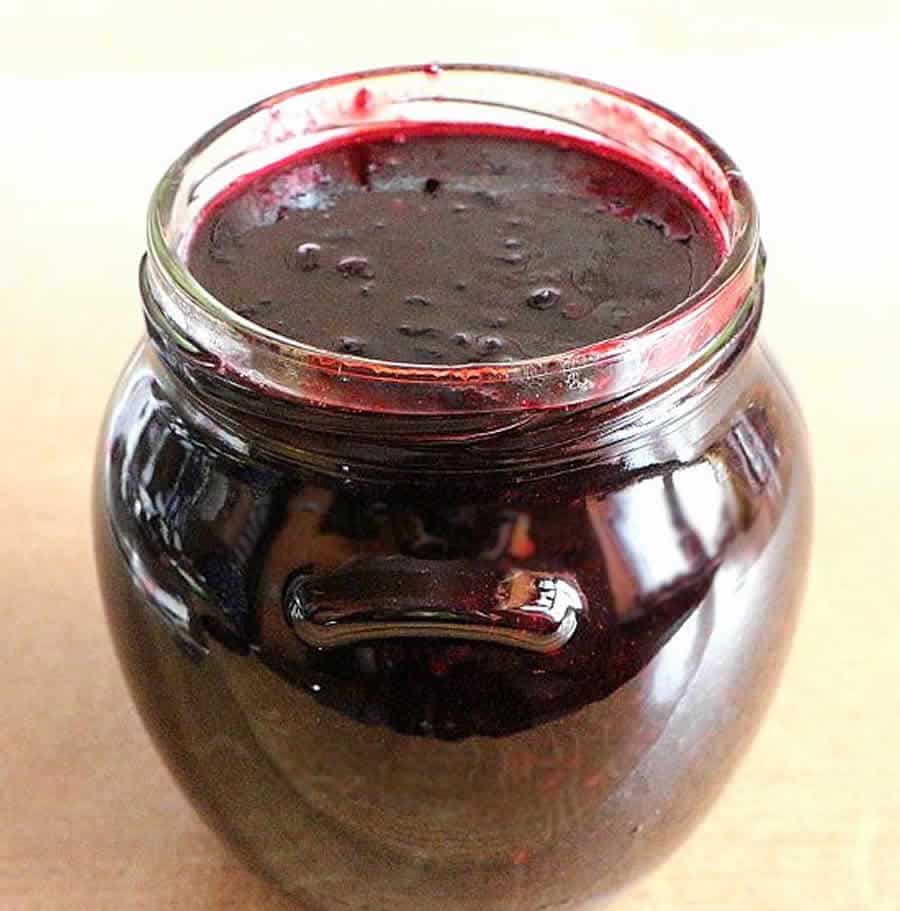 Confiture de cassis au Thermomix