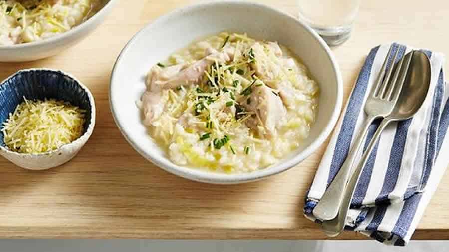 Risotto poulet Thermomix Risotto au poulet au Thermomix