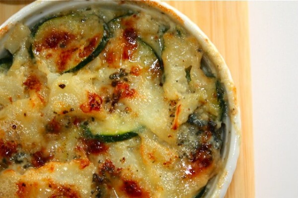 Gratin pomme de terre et courgettes au Thermomix