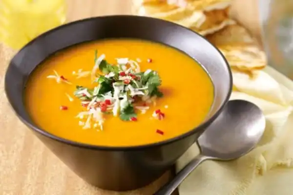 Velouté potiron et pommes de terre au Thermomix