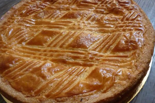 Gâteau basque à la crème pâtissière au Thermomix