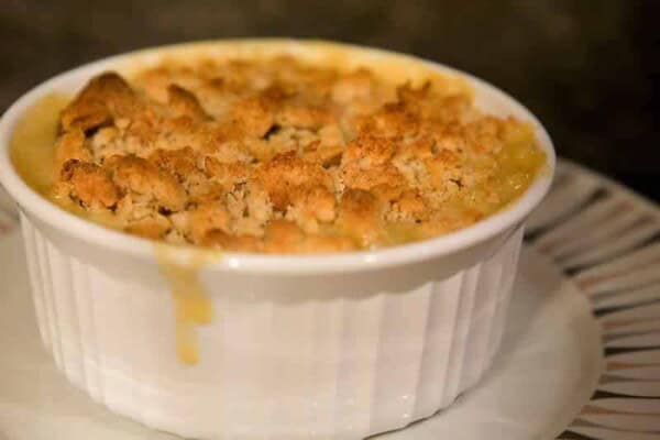 Crumble au Courgette et Poulet au Thermomix – Recette Facile