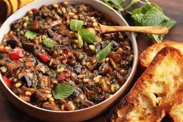 Caponata Sicilienne au Thermomix WW – Ratatouille Légère aux Aubergines