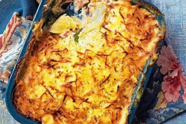 Gratin de poireau au jambon au Thermomix : recette facile