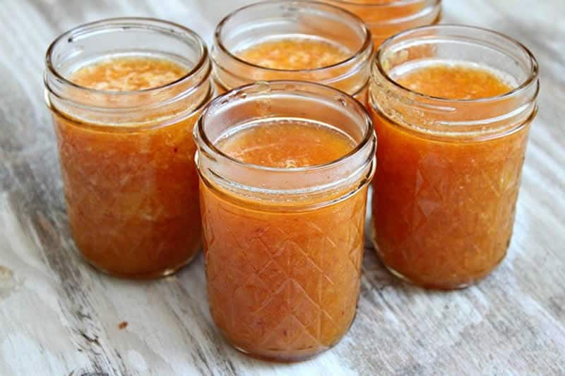 Compote pomme et pêche facile au Thermomix : sans sucre ajouté