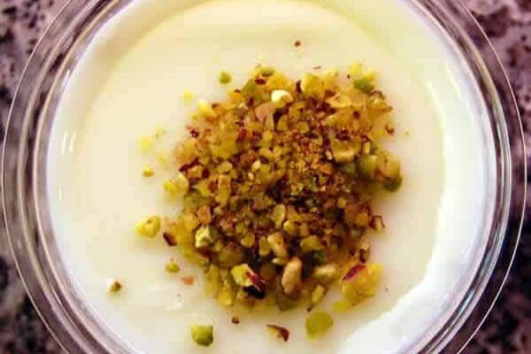 Mouhalabieh recette libanaise au Thermomix : pudding au lait facile