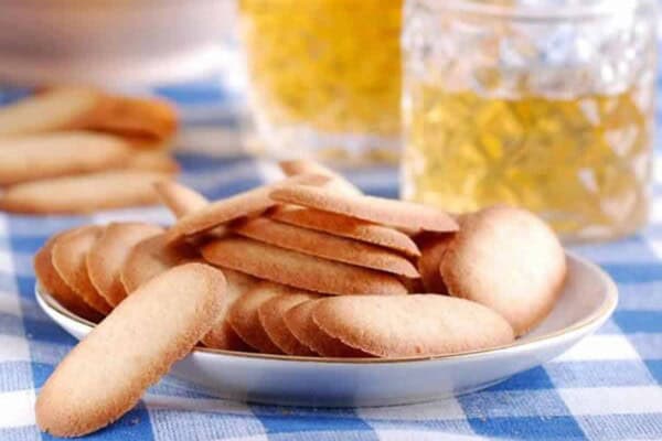 Langues de chat facile au Thermomix : recette croquante