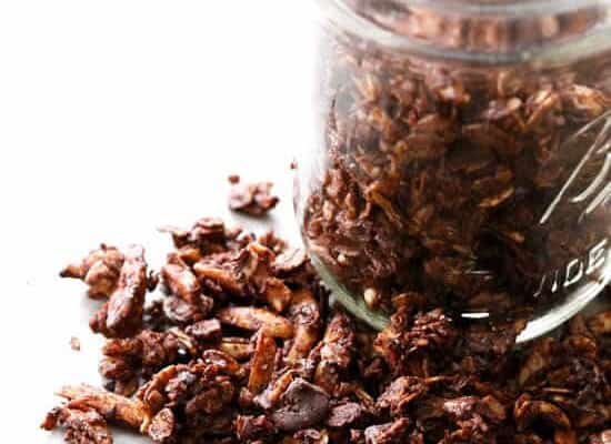 Granola amande et chocolat au Thermomix : recette facile