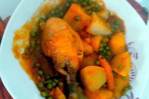 Tajine de poulet facile au Thermomix : recette complète aux légumes