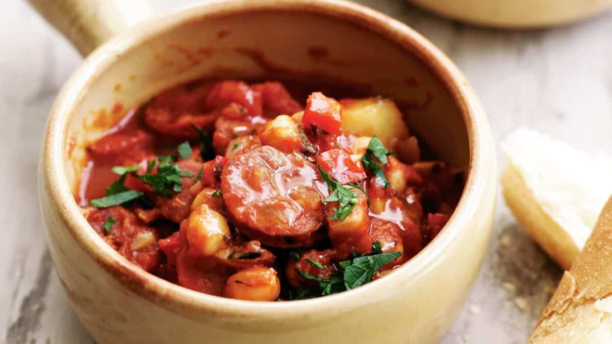 Mijoté Espagnol au Chorizo au Companion – Recette Facile
