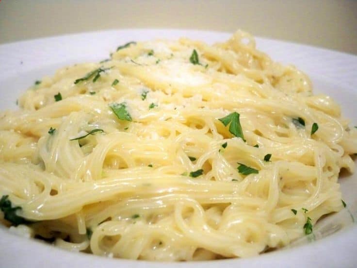 Pâtes crème au parmesan au Thermomix