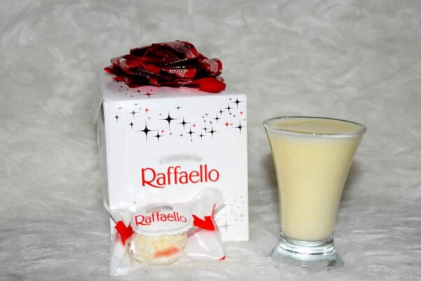 Liqueur Raffaello au Thermomix, crémeuse et gourmande