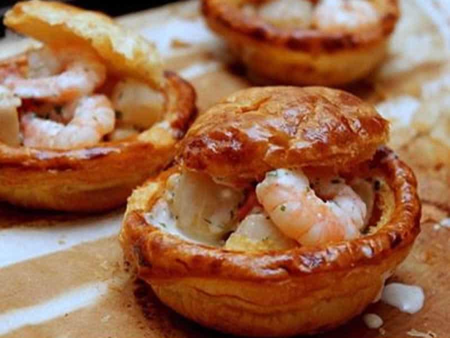 Bouchées aux crevettes au thermomix