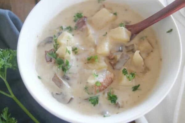 Pommes de Terre Lardons Champignons au Thermomix