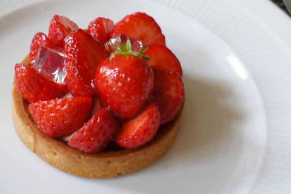 Tartelettes aux Fraises sur Sablé Breton au Thermomix – Recette Facile