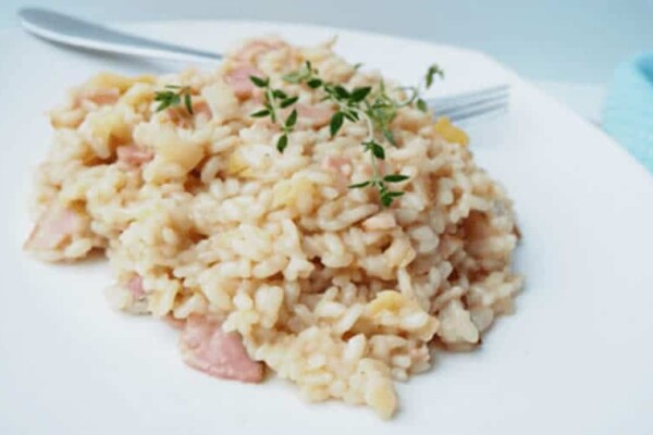 Risotto de Poireau aux Lardons au Thermomix : Recette Facile