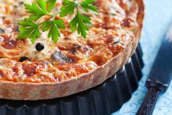 Tarte au thon piperade au thermomix