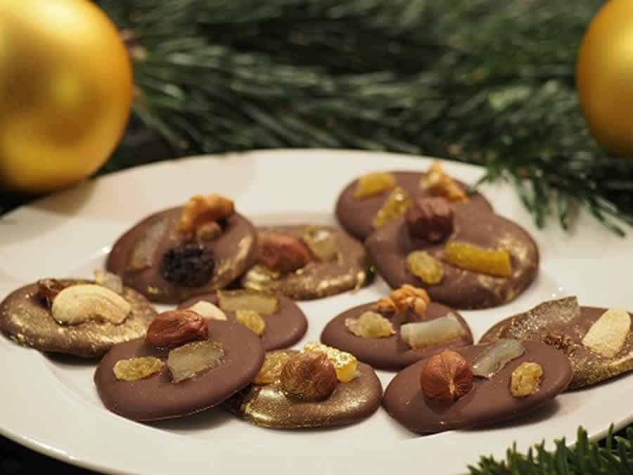 Mendiants au chocolat Thermomix