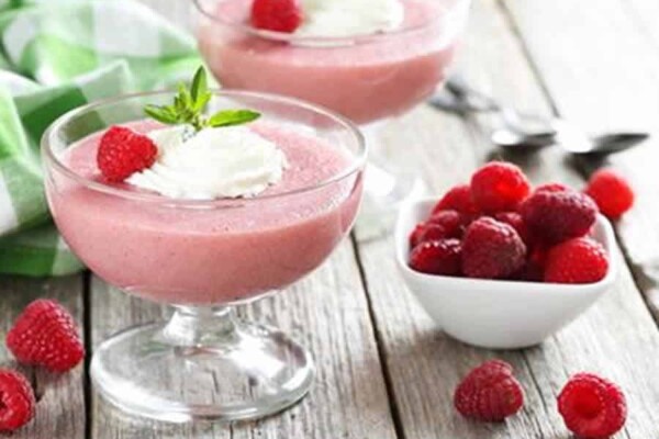 Mousse de framboises au fromage blanc au thermomix