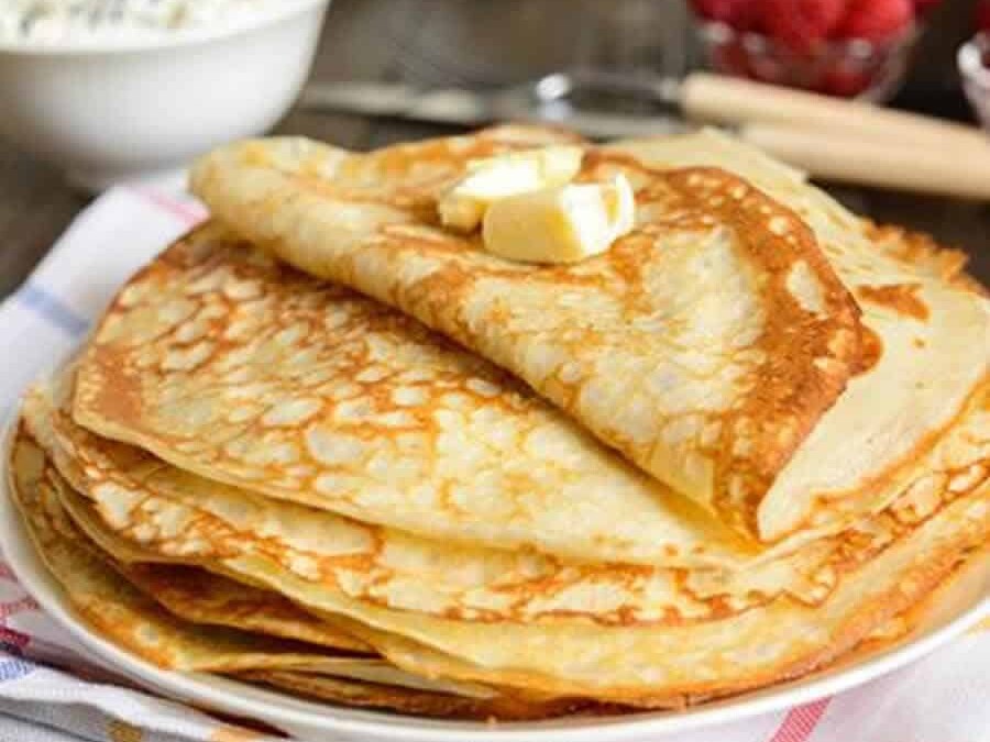 Crêpes moelleuses et rapides au thermomix