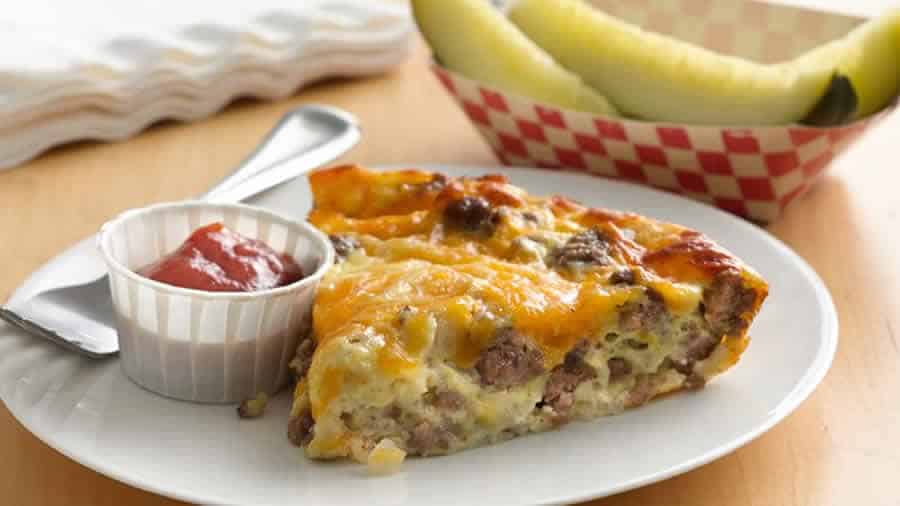 Quiche façon cheeseburger au thermomix