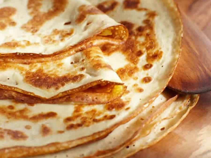 Crêpes à la fleur d'oranger au Thermomix
