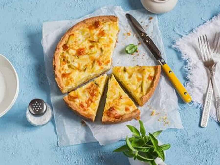 Quiche au thon et aux olives vertes au Thermomix