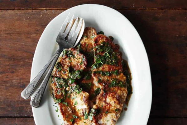 Escalopes de veau à l'ail Recette WW