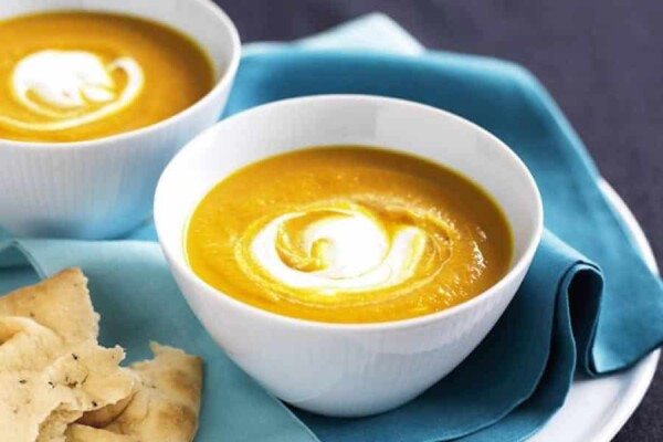 Velouté de potimarron et carottes au Thermomix Velouté de potimarron et carottes au Thermomix