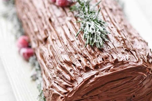 Bûche de Noël au Nutella au Thermomix