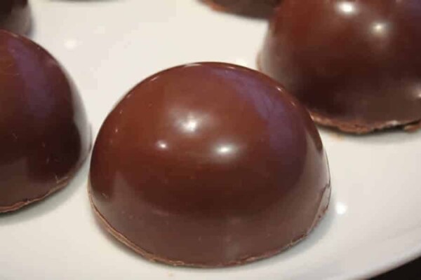 Chocolat de Noël au caramel beurre salé au Thermomix