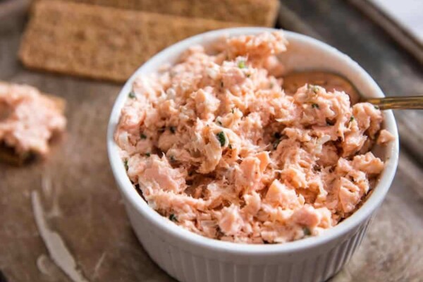 Rillettes aux deux saumons