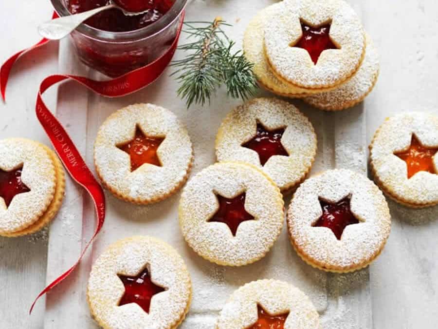 Sablés de Noël à la confiture