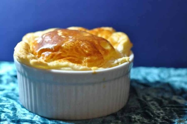 Soufflés de Noël au foie gras