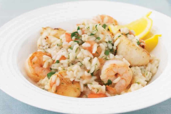 Risotto aux fruits de mer au Thermomix Risotto aux fruits de mer au Thermomix