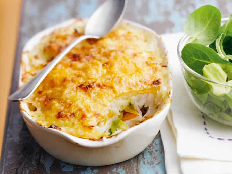 Gratin de poissons aux Légumes au Thermomix