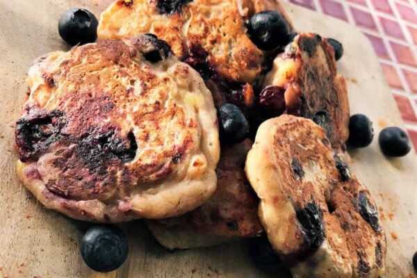 Beignets aux myrtilles au Thermomix