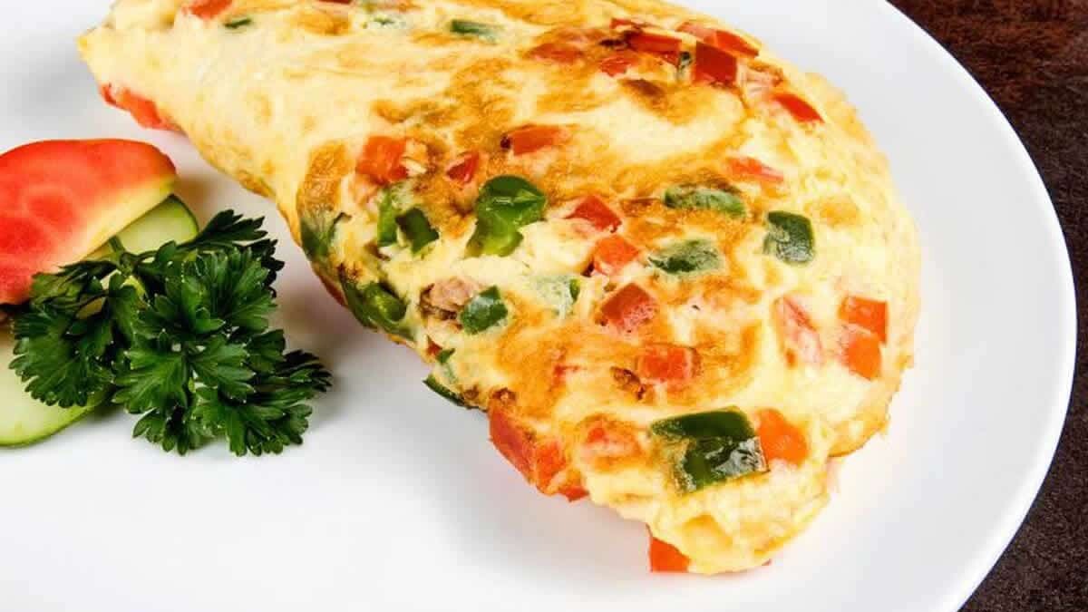 Omelette au thon et poivron au Thermomix
