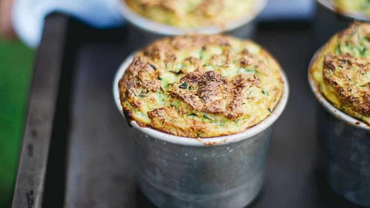 Soufflé de courgettes au Thermomix